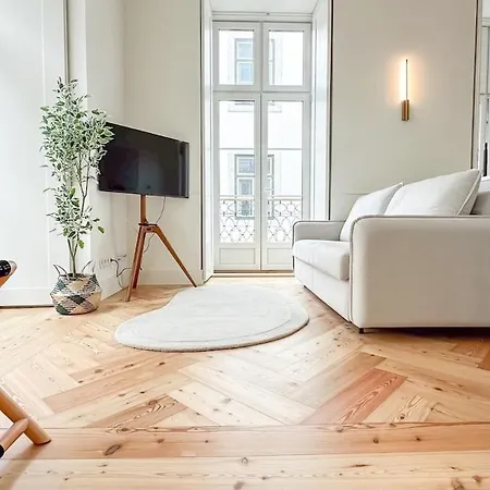 شقة Historic With Ac Next To Praca Do Comercio *